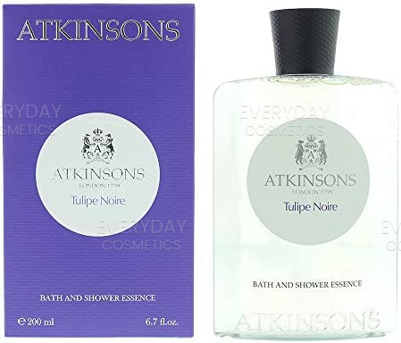 Atkinsons Tulipe Noire Shower Gel 200ml Everyday Cosmetics