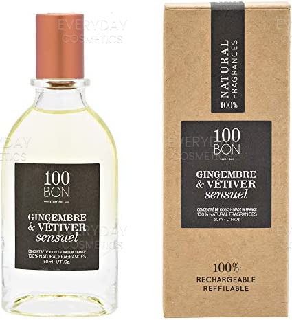 100BON Gingembre & Vétiver Sensuel Eau de Parfum Concentrate 50ml Spray