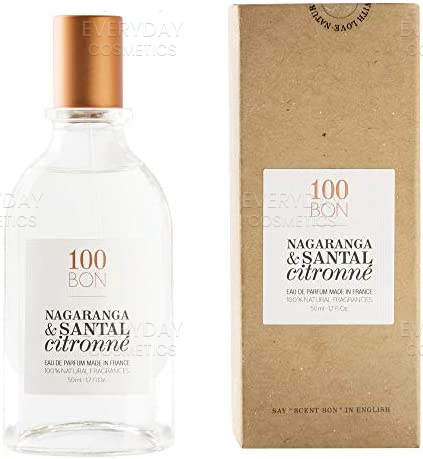 100BON Nagaranga & Santal Citronné Refillable Eau de Parfum 50ml Spray