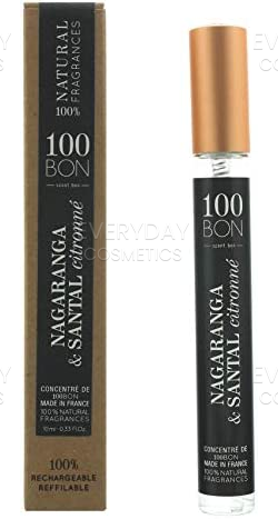 100BON Nagaranga & Santal Citronné Refillable Eau de Parfum Concentrate 10ml Spray