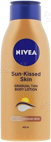 Nivea Sun-Kissed Skin Gradual Tan Body Lotion 400ml - Fair to Medium Skin