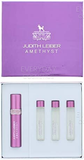 Judith Leiber Amethyst Gift Set 3 x 10ml EDP Refill + 10ml Refillable Purse Spray