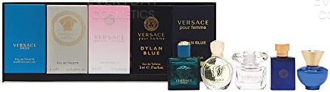 Versace Miniature Fragrance Gift Set 5 Pieces