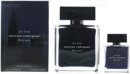 Narciso Rodriguez for Him Bleu Noir Gift Set 100ml EDT + 10ml EDT