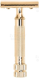 Dovo Merkur Safety Razor With Sample Blade - Gold Plated 34G HD