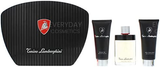 Lamborghini Invincibile Gift Set 125ml EDT + 150ml Shower Gel + 150ml Aftershave Balm