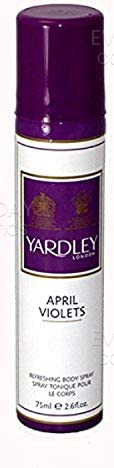 Yardley April Violets Body Spray 75ml