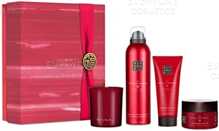 Rituals The Ritual of Ayurveda Rebalancing Gift Set - 4 Pieces (This gift set contains:

1x 200ml Foaming Shower Gel
1x 140g Candle
1x 125g Salt Body Scrub
1x 100ml Body Cream)