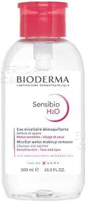 Bioderma Sensibio H2O Make Up Removing Micelle Solution with Pump 500ml