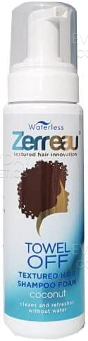 Waterless Zerreau Towel Off Dry Shampoo 180ml