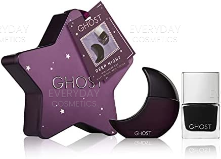 Ghost Deep Night Gift Set 10ml EDT + 10ml Nail Polish - Black