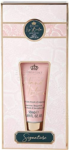 Style & Grace Signature Beauty Rescue Set Eco Packaging 50ml Hand Cream + 10ml Lip Balm - Vanilla