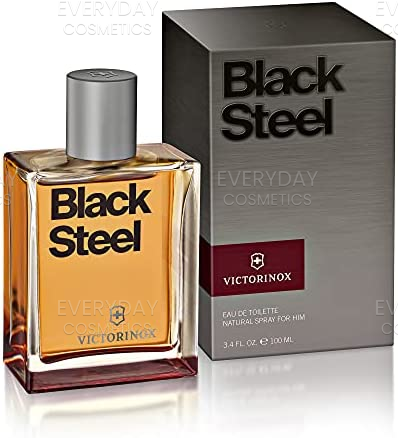 Swiss Army Black Steel Eau de Toilette 100ml Spray