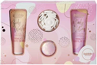 Style & Grace Bubble Boutique Gift of The Glow Gift Set 4 Pieces