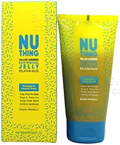 Nuthing Yellow Shimmer Hair Removal Jelly 150ml