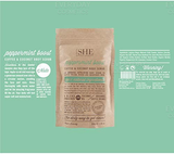 Om She Aromatherapy Peppermint Boost Coffee & Coconut Body Scrub 200g