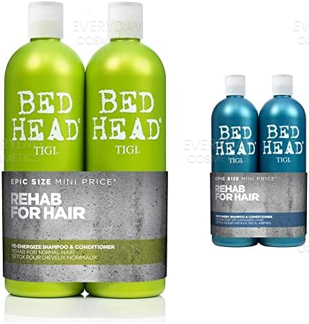 Tigi Duo Pack Bed Head Urban Antidotes Re-Energize 750ml Shampoo + 750ml Conditioner