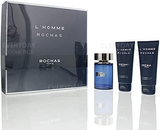 Rochas L'Homme Rochas Gift Set 100ml EDT + 100ml Shower Gel + 100ml Body Lotion