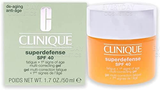 Clinique Superdefense Fatigue + 1st Signs Of Age Multi-Correcting Cream SPF25 50ml - Very Dry to Dry Combination Skin