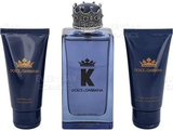 Dolce & Gabbana K Gift Set 100ml EDP + 50ml After Shave Balm + 50ml Shower Gel