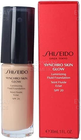 Shiseido Synchro Skin Glow Luminizing Fluid Foundation SPF20 30ml - 3 Neutral