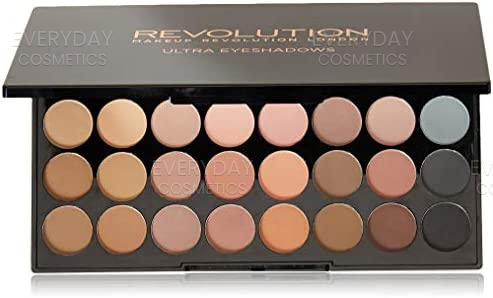 Makeup Revolution Ultra Eyeshadows Palette 16g Flawless Matte - 32 Shades