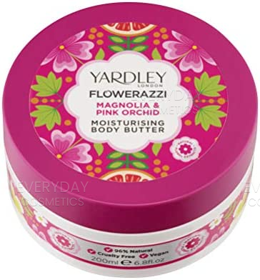 Yardley Flowerazzi Magnolia & Pink Orchid Body Butter 200ml