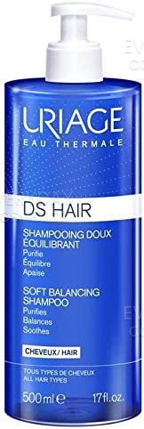 Uriage Eau Thermale DS Hair Soft Balancing Shampoo 500ml - All Hair Types