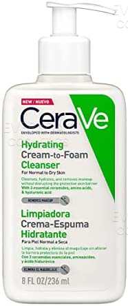 CeraVe Hydrating Cream To Foam Cleanser 236ml