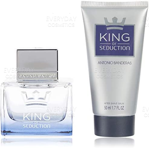 Antonio Banderas King Of Seduction Gift Set 50ml EDT + 50ml Aftershave Balm