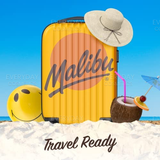 Malibu Sun Protection Travel Set 100ml SPF15 Lotion + 100ml SPF20 Lotion + 100ml Soothing After Sun Lotion + Bag