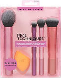 Real Techniques Everyday Essentials Make-Up Brush Set 5 Pieces (1 x Blusher Brush 
1 x Miracle Complexion Sponge
1 x Face Powder Brush 
1 x Eye Brush)