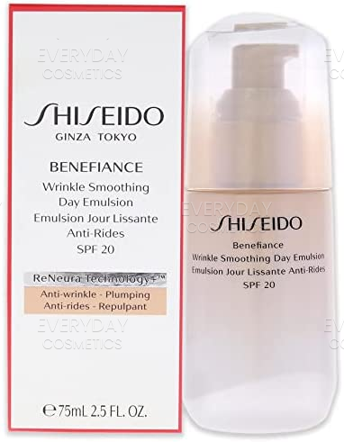 Shiseido Benefiance Wrinkle Smoothing Day Emulsion SPF20 75ml