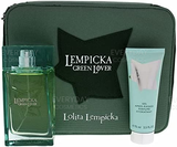 Lolita Lempicka Green Lover Gift Set 100ml EDT + 75ml Aftershave Balm + Pouch