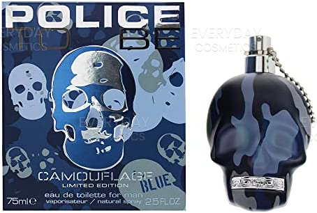 Police To Be Camouflage Blue Eau de Toilette 75ml Spray