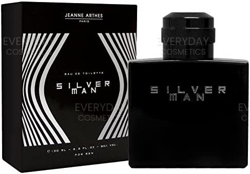 Jeanne Arthes Silver Man Eau de Toilette 100ml Spray