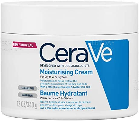 CeraVe Moisturising Body And Face Cream 340g