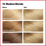 Revlon ColorSilk Permanent Hair Colour - 74 Medium Blonde