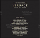 Versace Crystal Noir Eau de Toilette 50ml Spray