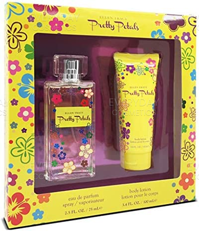 Ellen Tracy Pretty Petals Gift Set 75ml EDP + 100ml Body Lotion