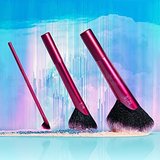 Real Techniques Rebel Edge Trio Gift Set 3 Pieces (1 x Defining/Blending Brush
1 x Eye Brush
1 x Highlighter Brush)