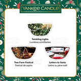 Yankee Candle Wax Melt Gift Set 3 x 22g Wax Melts (Twinkling Lights, Tree Farm Festival and Letters To Santa)