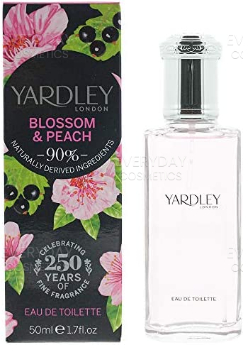 Yardley Blossom & Peach Eau De Toilette 50ml Spray