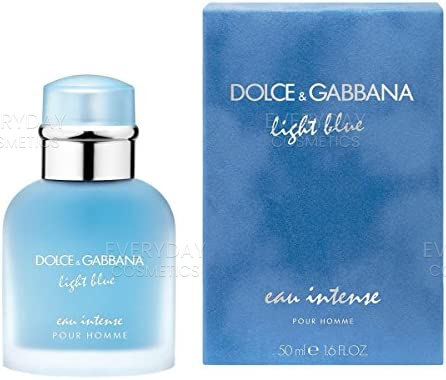 Dolce & Gabbana Light Blue Eau Intense Pour Homme Eau de Parfum 50ml Spray