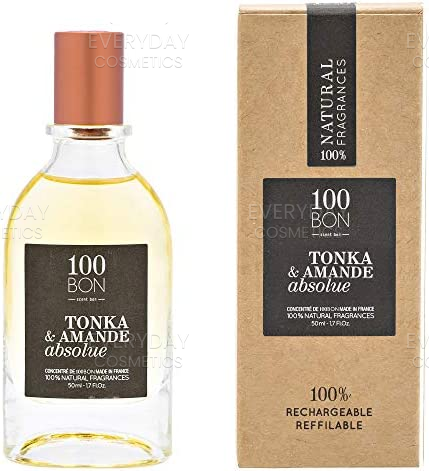 100BON Tonka & Amande Absolue Refillable Eau de Parfum Concentrate 50ml Spray