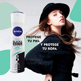 Nivea Black & White Invisible Active Deodorant Spray 200ml