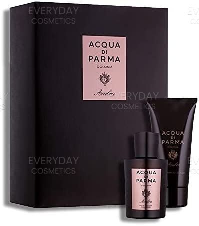 Acqua di Parma Colonia Ambra Gift Set 100ml EDC + 75ml Shower Gel