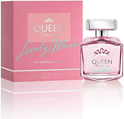 Antonio Banderas Queen of Seduction Lively Muse Eau de Toilette 80ml Spray