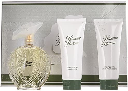 Aubusson Historie d'Amour Gift Set 100ml EDP + 100ml Body Lotion + 100ml Shower Gel