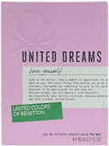 Benetton United Dreams Love Yourself Eau de Toilette 80ml Spray